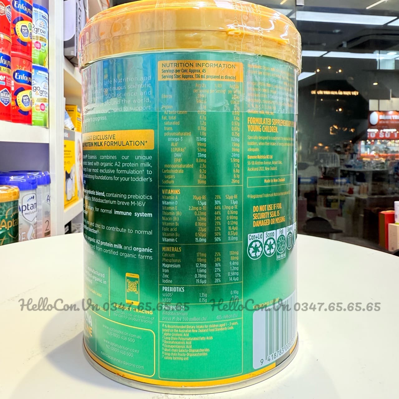 Sữa bột Aptamil Úc Essensis 900g (số 1, số 2, số 3, số 4) — ảnh 11