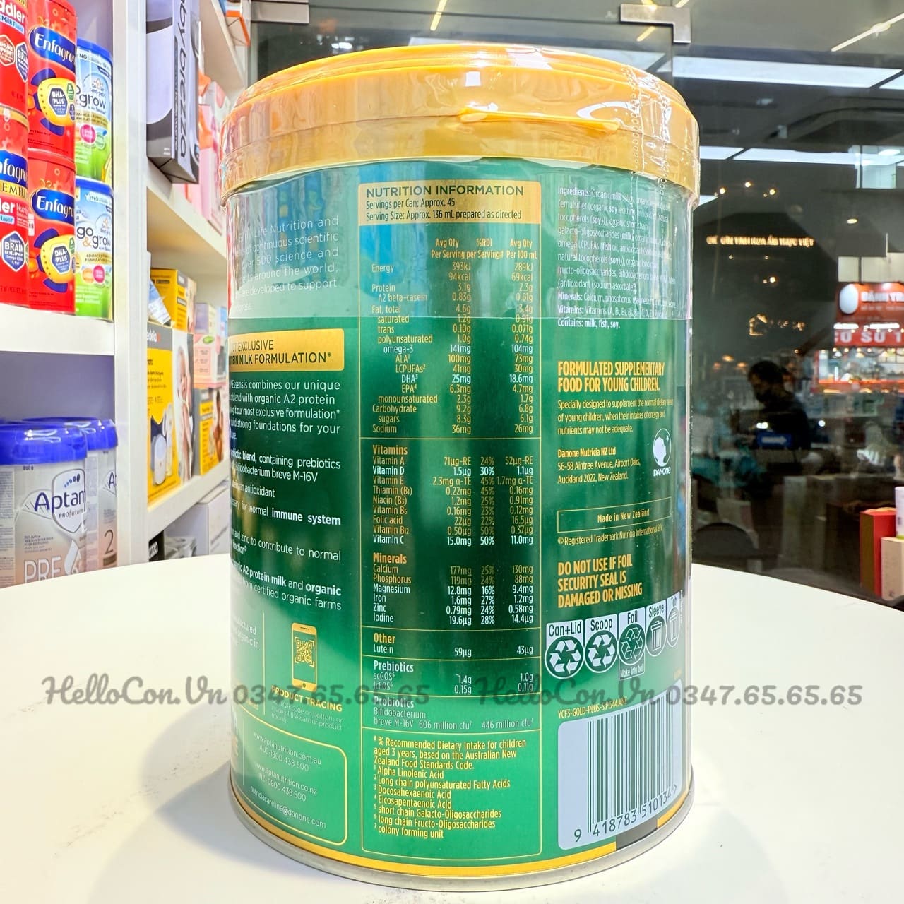 Sữa bột Aptamil Úc Essensis 900g (số 1, số 2, số 3, số 4) — ảnh 13