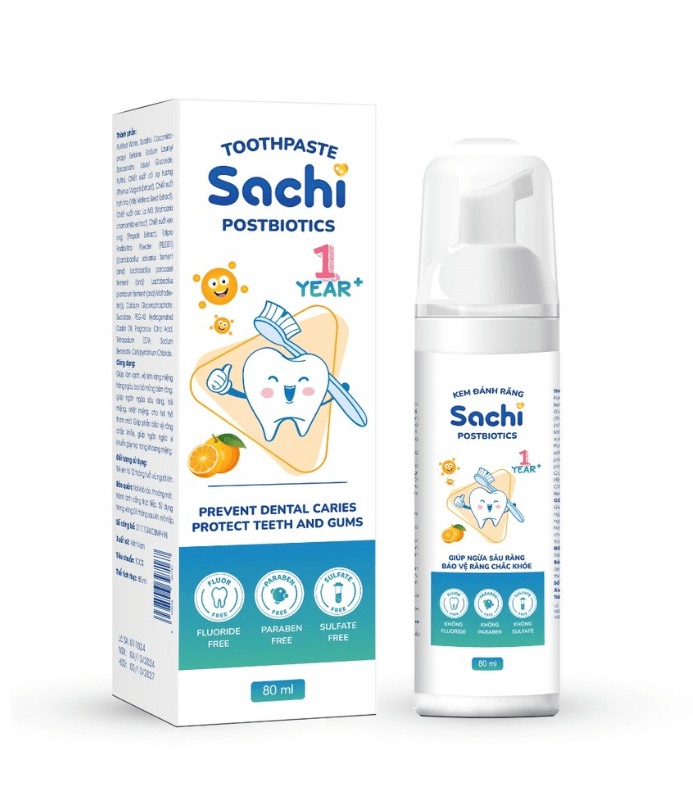 Bọt kem đánh răng Sachi — ảnh 2