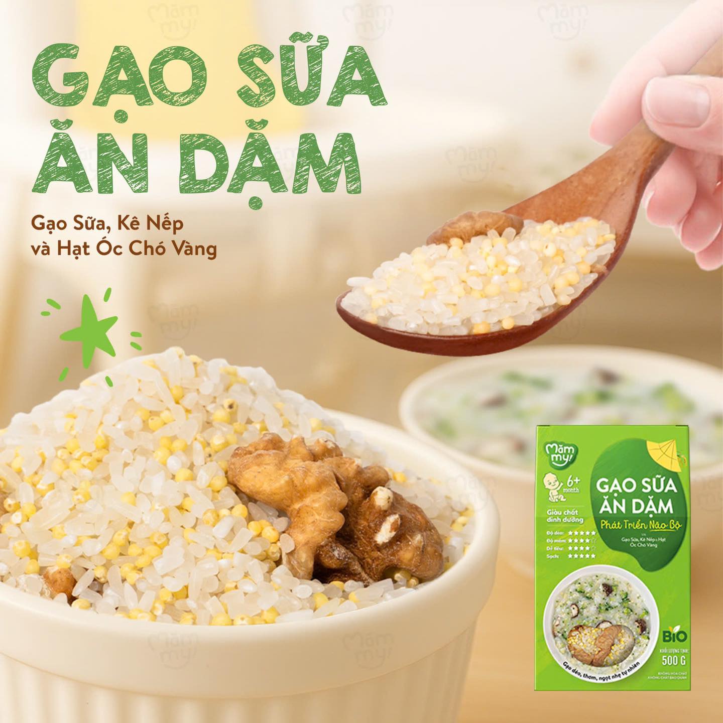 Gạo sữa Măm my 500g 6M+ — ảnh 2